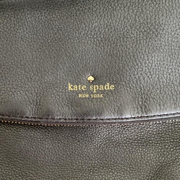 Kate Spade Black Soft Leather Adjustable Strap Crossbody Shoulder Handbag - Picture 15 of 16